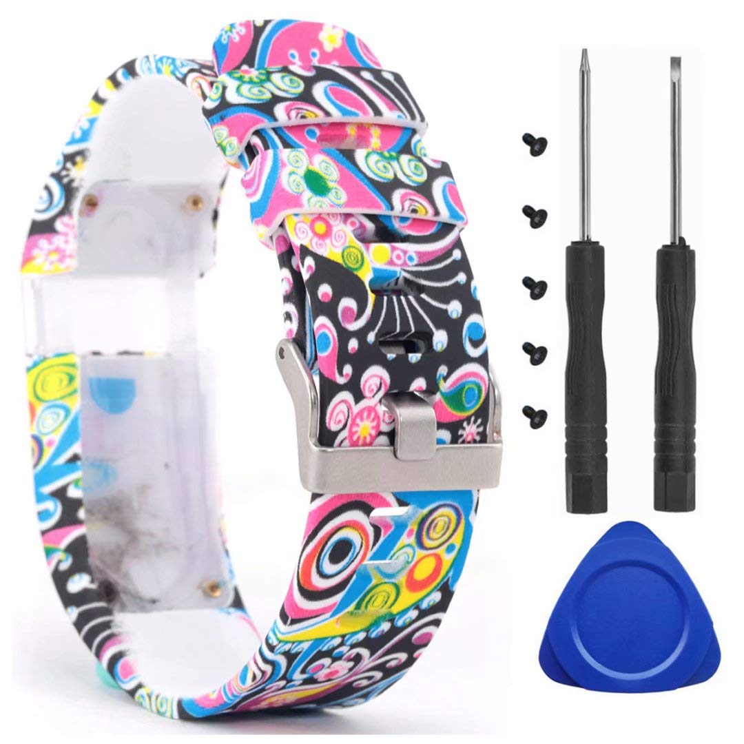 T Bluer For Fitbit Charge Hr Bands Replacement Silicone Bands