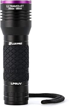 LUX-PRO LP9UV 9 LED Ultraviolet Flashlight Blacklight