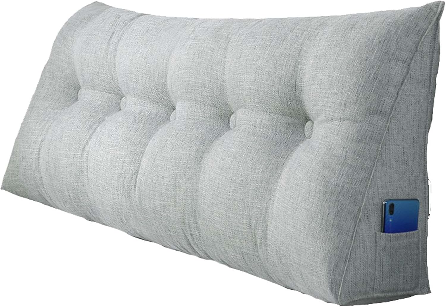 Backrest for Sitting in Bed Extra Large 35x8x20in, Wedge Pillow for Bed Sleeping, Bed Backrest Pillow Headboard, Seat Cushion Pads for Patio, for Headboard Day Bed Bunk Bed