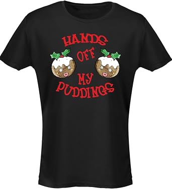 Funny Boobs Xmas Womens T-Shirt 
