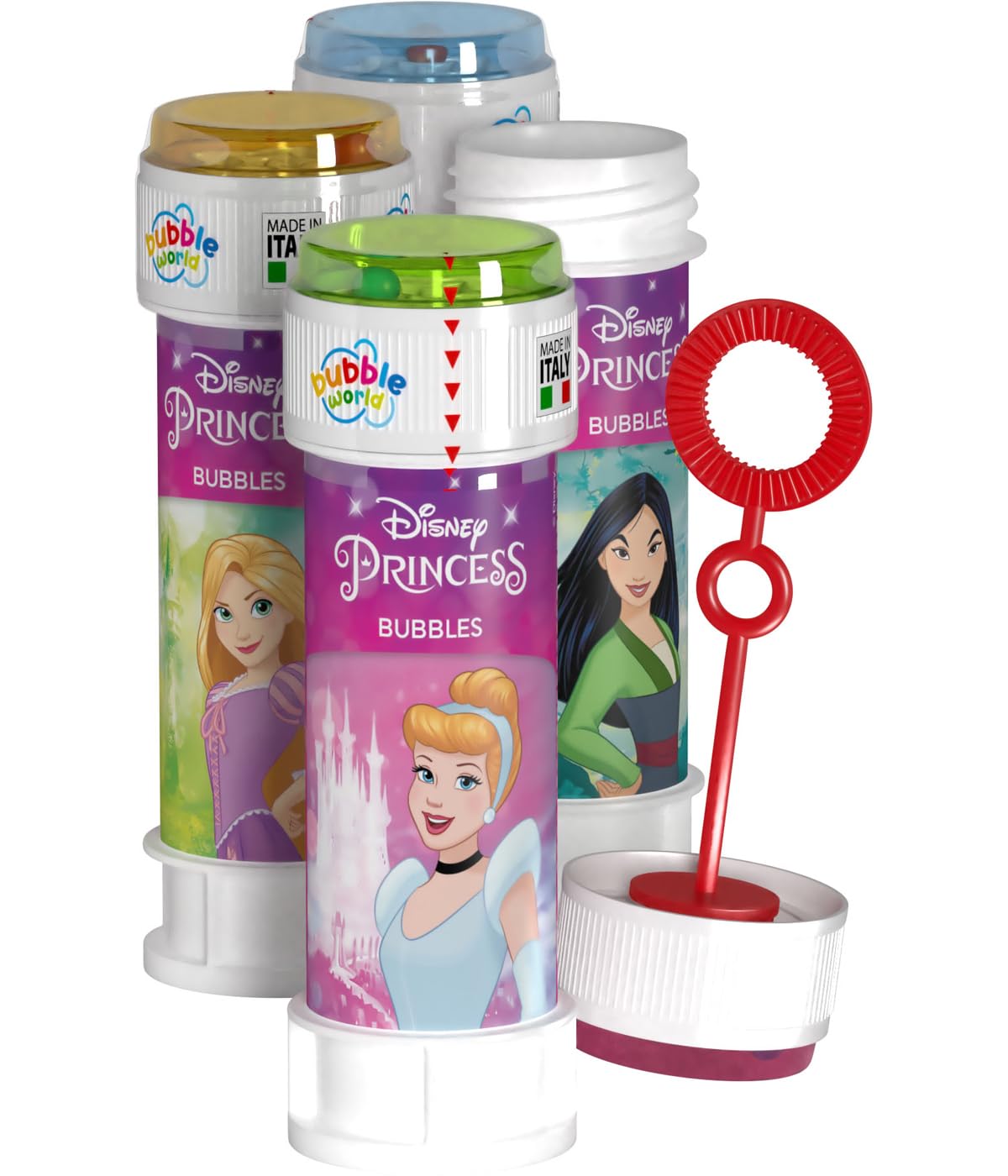 Princess Seifenblasen 60 ml - 36 Stück im Display 23,5x23,5x12 cm, Mahrfarbig