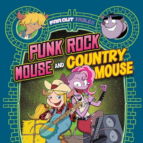 Punk Rock Mouse and Country Mouse: A Graphic Novel by Brandon Terrell, Álex López - illustrator episode artwork