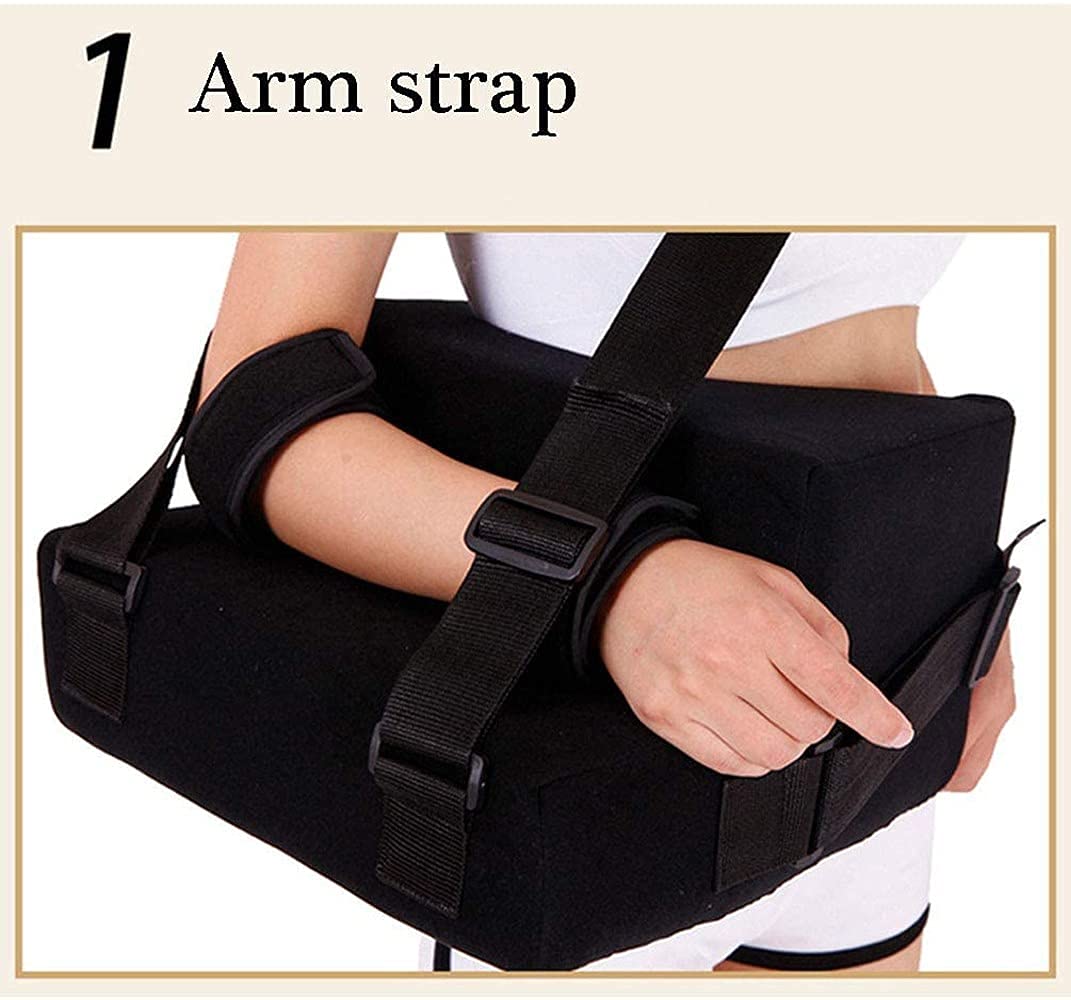 Niceuare Immobilizzatore Per Braccio E Spalla - In Rete Traspirante Con Tasca - Regolabile Per Uomo/donna - Taglie S/M/L - 3