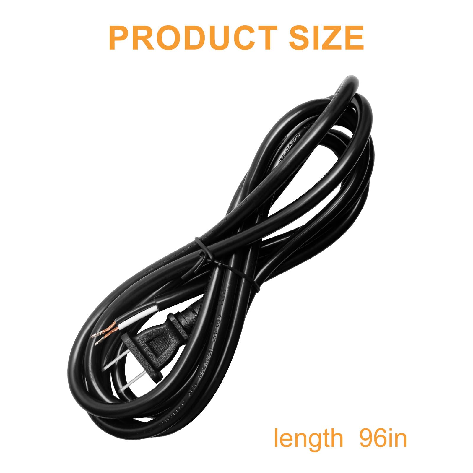 8FT Power Cord Replacement - For Drills & More -2 8FT Power Cord Replacement - For Drills & More -2