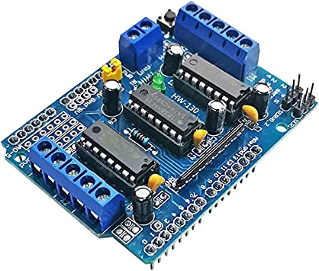 Pcchips Arduino Motor Shield 4 Channel L293D H-Bridge Dc Motor Control Support PWM