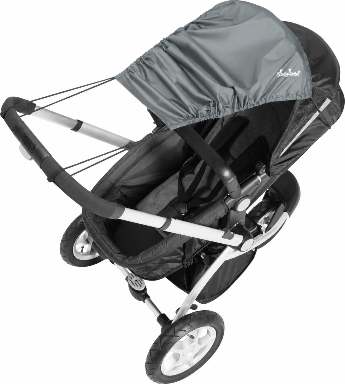 Playshoes Unisex Sonnensegel mit UV-Schutz 448850, 33 - grau, 75 x 55 cm