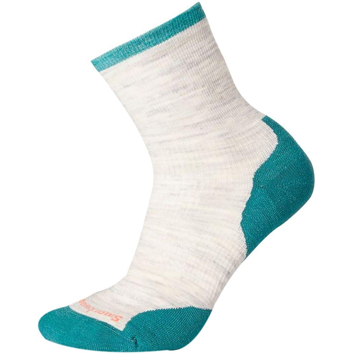 Smartwool PhD Outdoor Light Mid Crew Socks - Women’s Cold Weather Wool Performance Sock ASH M Womens