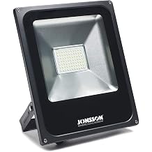 Jonsson 50W LED Outdoor Flood Light, Super Bright 5500LM Exterior Security Lights, IP65-6500K Cool White Floodlight, UL Listed, IP65 Waterproof