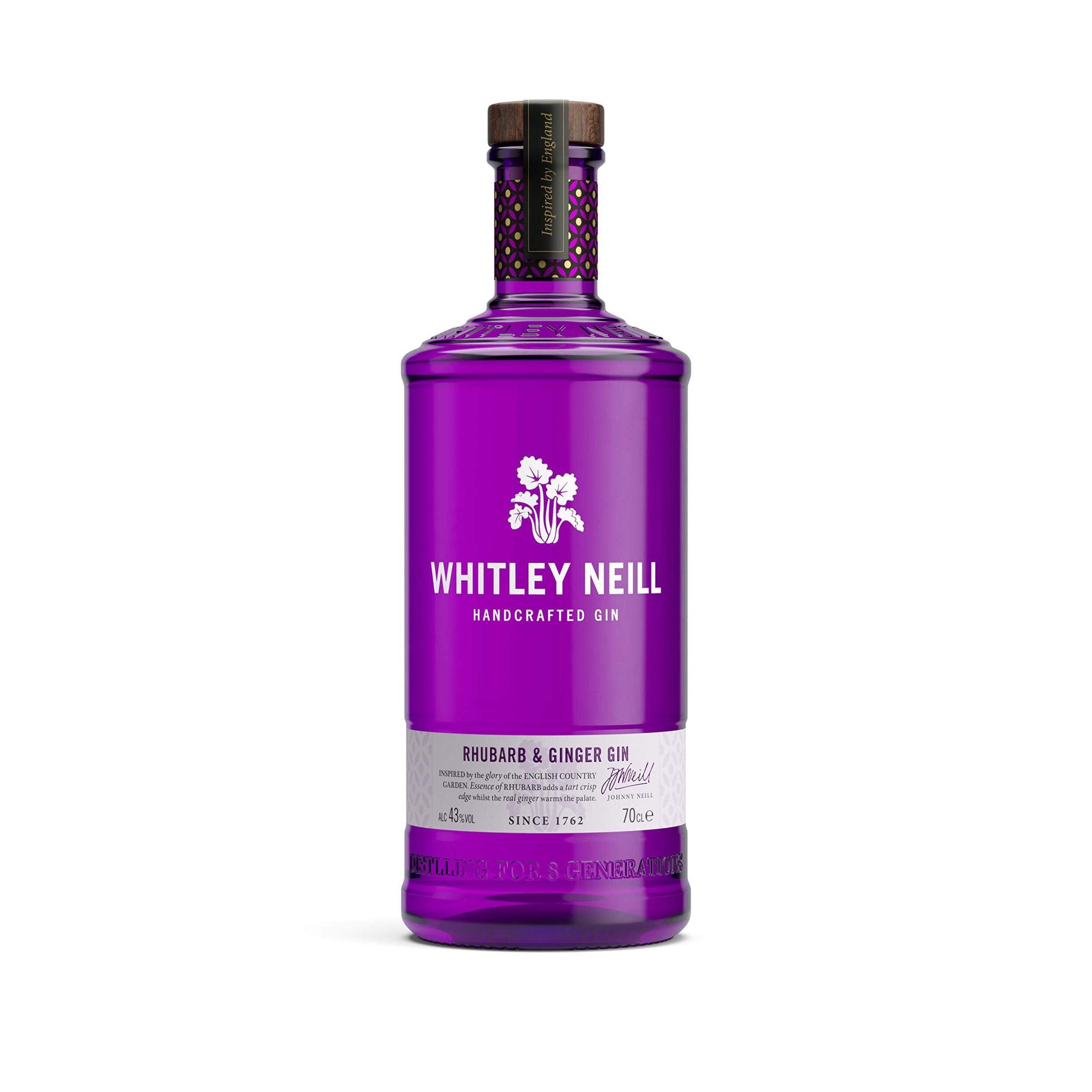 Whitley Neill Rhubarb & Ginger Ginebra - 700 ml