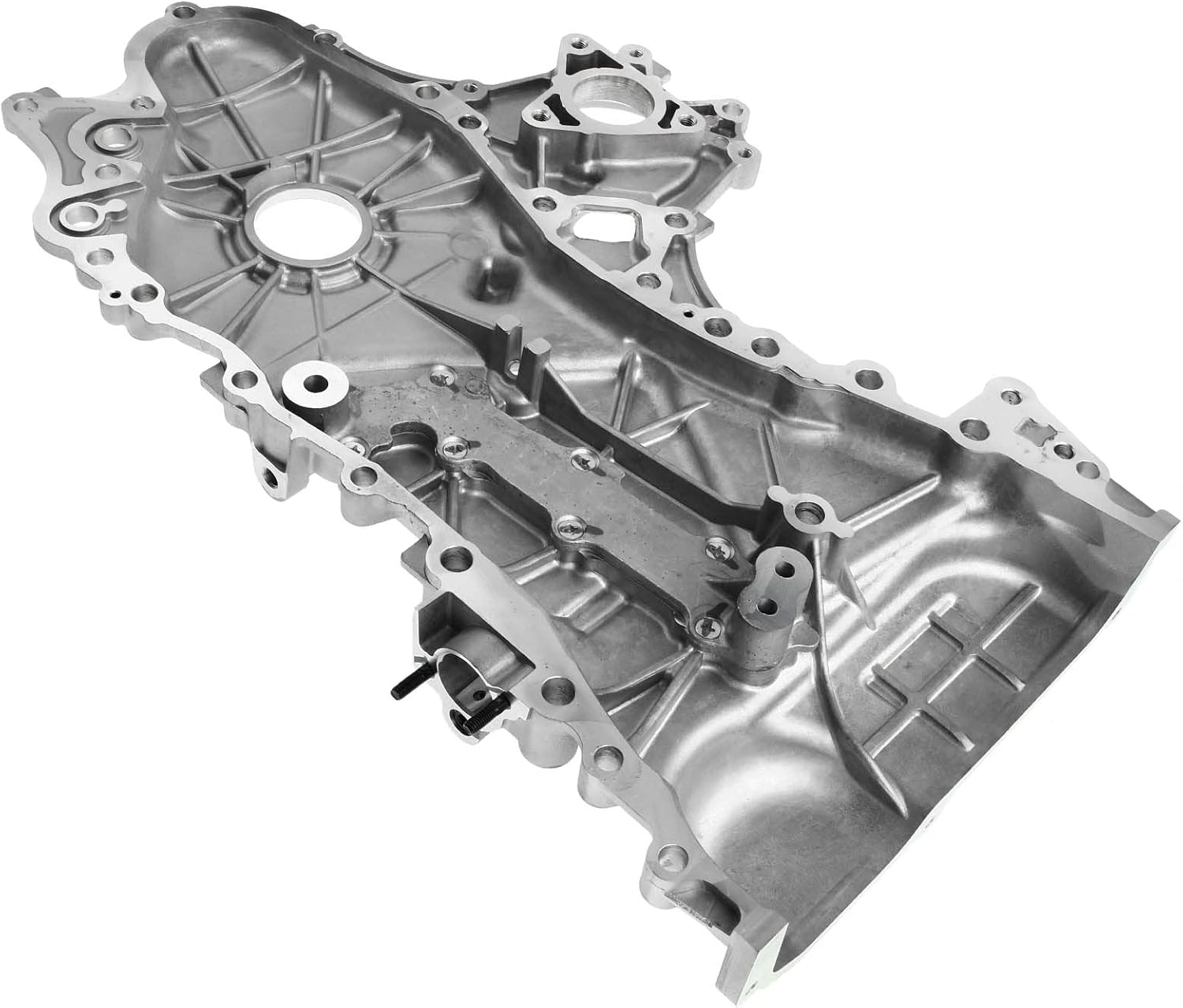 A-Premium Engine Timing Chain Cover Compatible with Toyota Corolla 2009-2018 Matrix 2009-2014 L4 1.8L DOHC Petrol