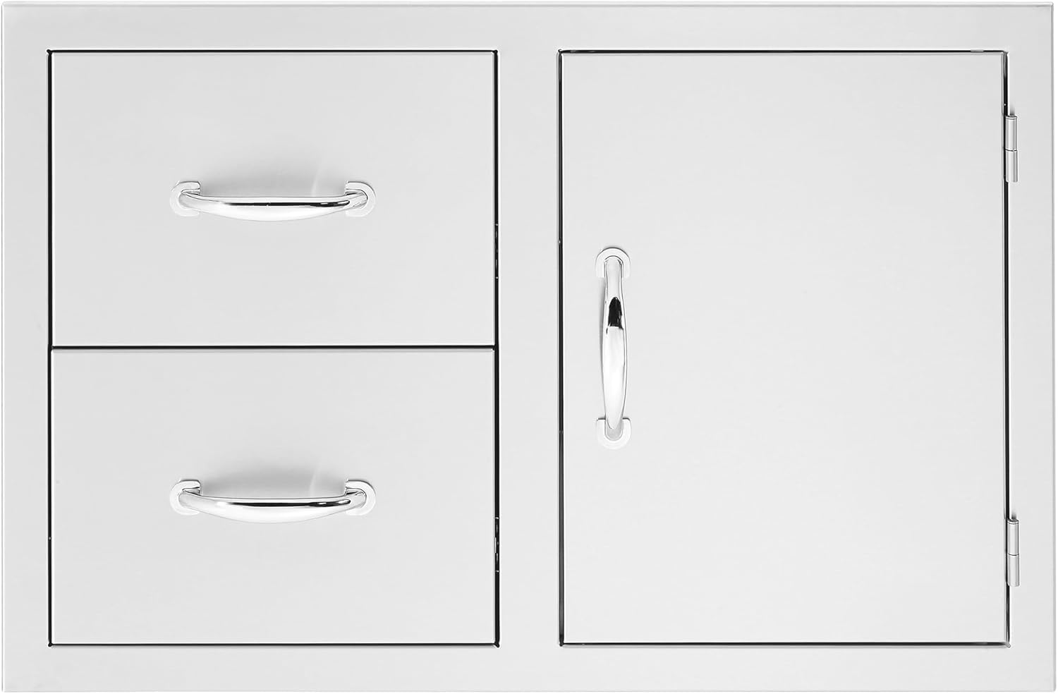 33-Inch 2-Drawer & Access Door Combo