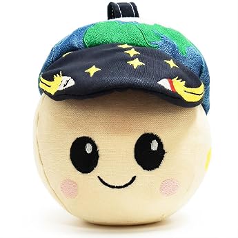 Rise Pl schtier S es Planeten Kuscheltier als Gravity Mascot Weiches Erde Stofftier inspiriert von der Artemis 2 Mission Kawaii Pl schfigur f r Kinder & Erwachsene 5.9IN