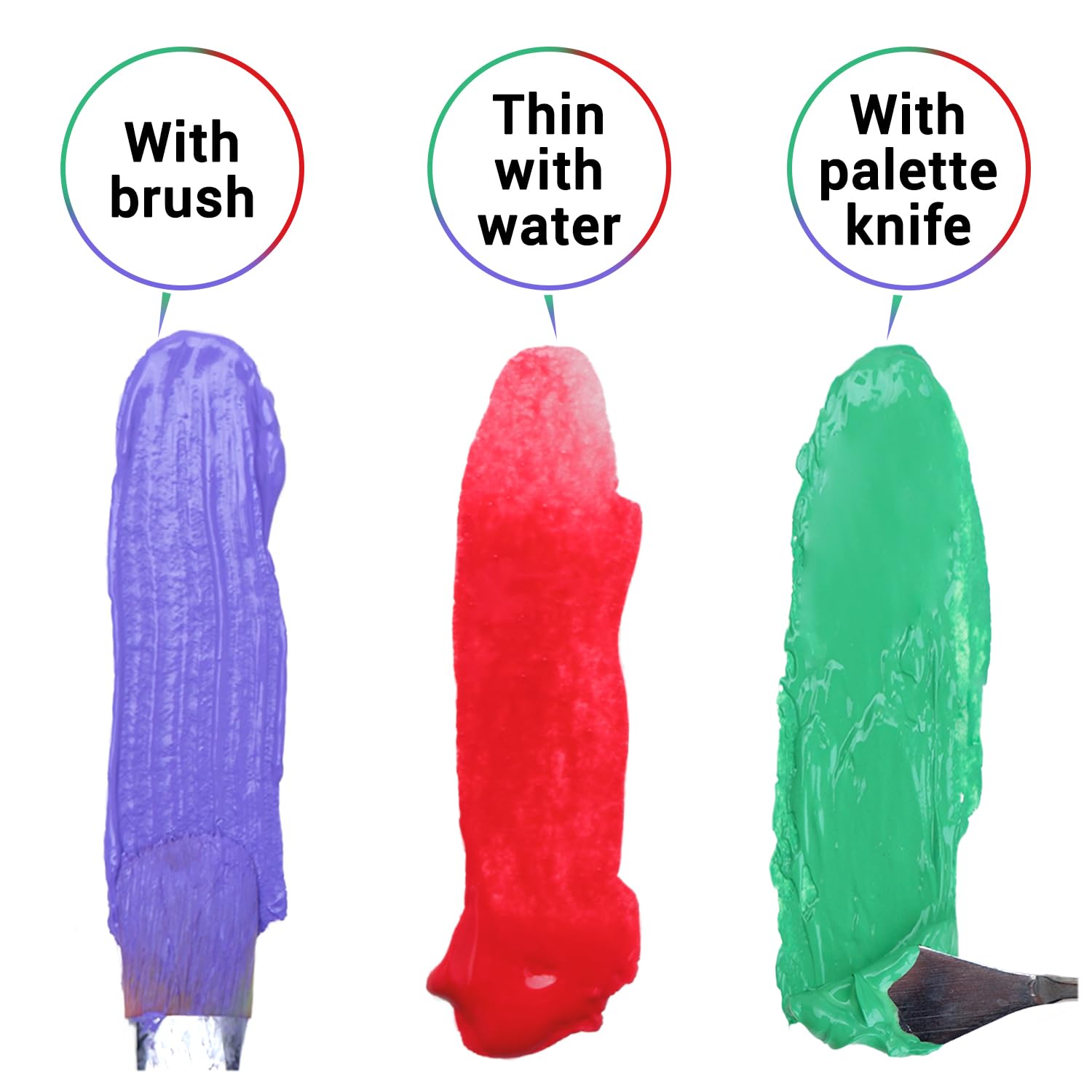 HIMI Gouache Paint Set, 56 Colors x 30 ml Jelly Cup Design in a Carrying Case, Non Toxic Gouache Paint for Canvas and Paper, Perfect for Artists, Students, and Beginners - Image 6