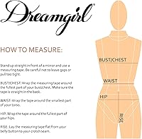 Vista 3 de Dreamgirl Vestido y gafas con temática de colegiala para mujer