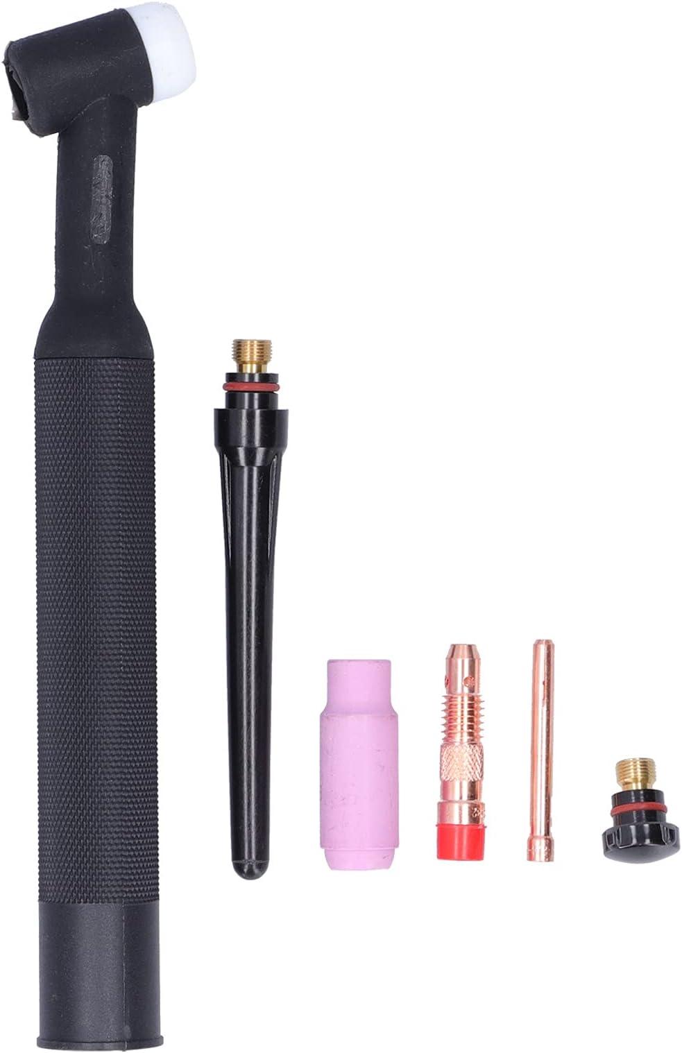 TIG Torchs Parts, Hardware Tools Replacement Accessories Welding Torch Head Set for Weld Gun for Miller(WP-26F)