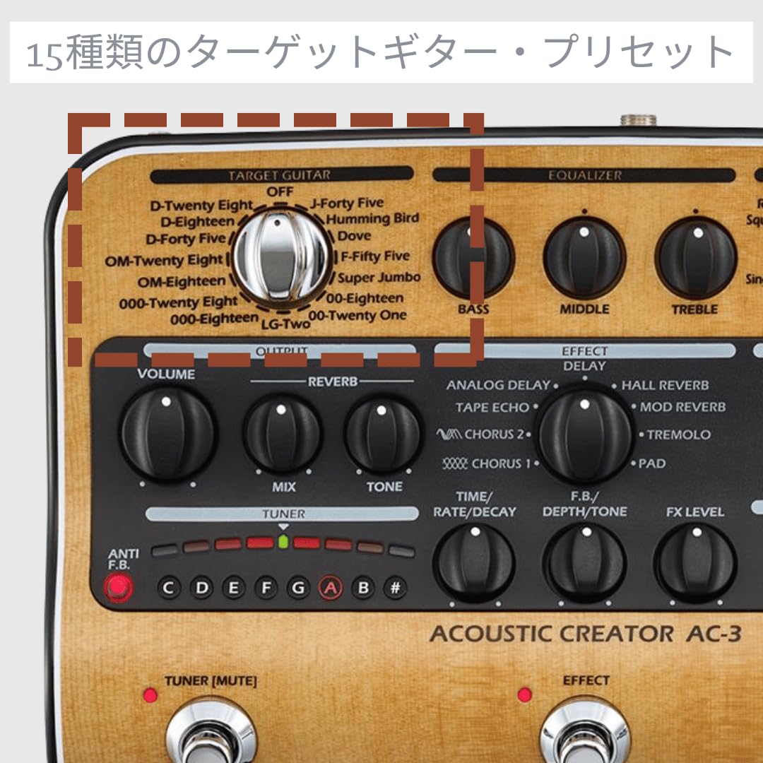 ギター ZOOM AC-3 Amazon.co.jp: ZOOM ズーム AC-3 アコースティックギター用エフェクツ