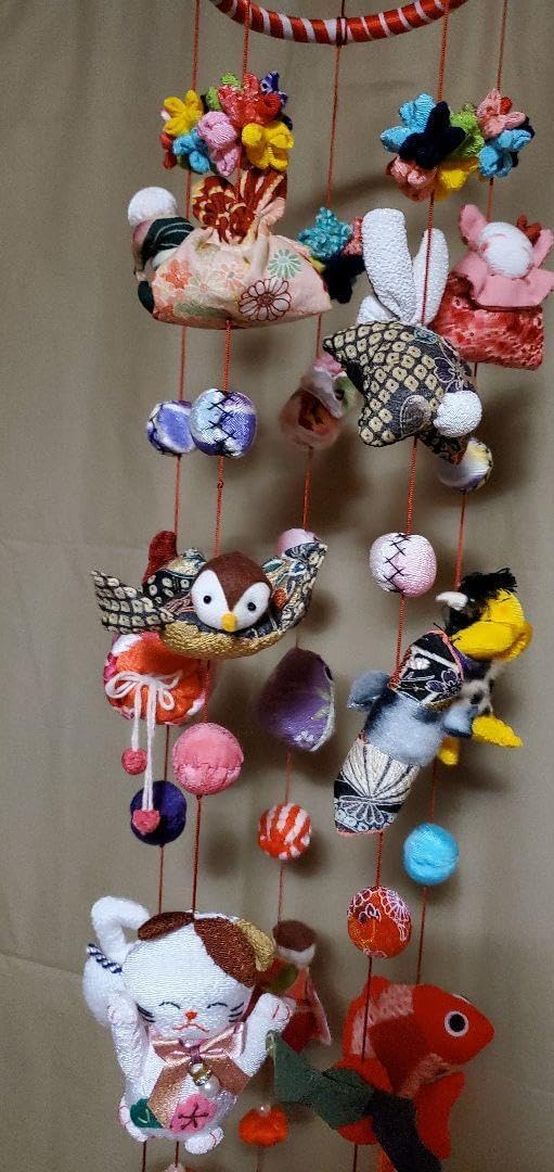 ひな祭り用つるし雛(2025-5うさぎ)