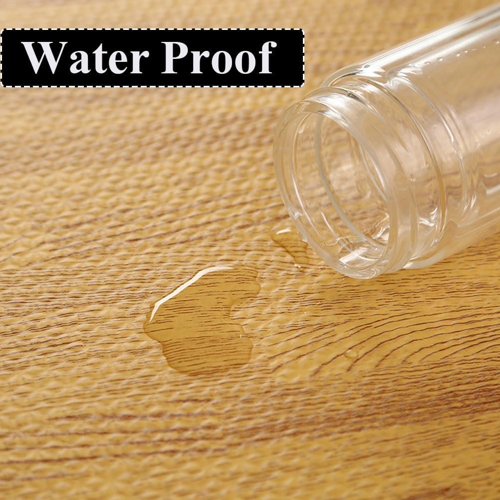 1cm Thick Kids Soft Wood Grain Foam Mats, Children Play Mat Floor Tiles with Border, Interlocking Puzzle Mats Foam Carpet, Floor Protection Pad(Beige,9PCS)