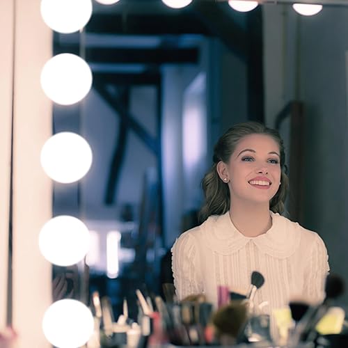 Miniatura 9 de Bombillas LED ajustables para espejo de maquillaje, lámpara de tocador regulable con tres modos de color, fácil instalación, luces de espejo de