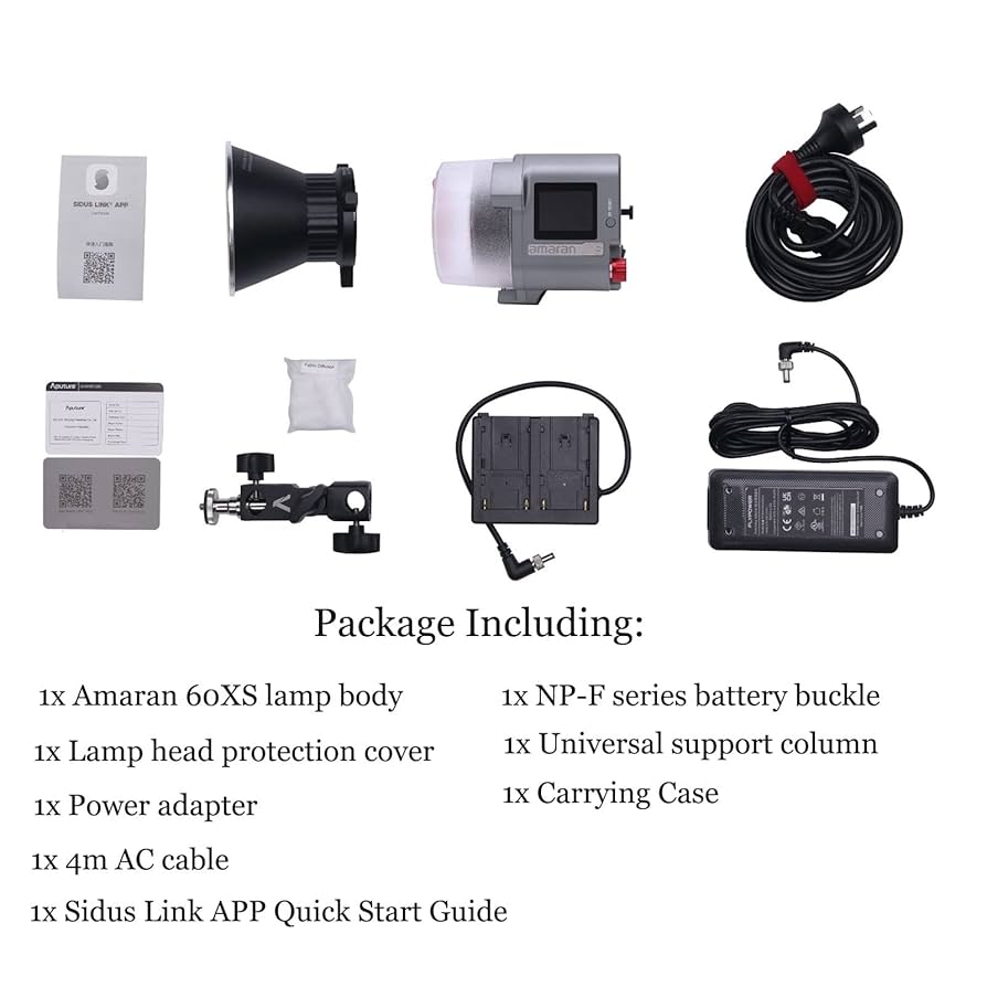 アマラン　ライト　60x Amazon.com : Aputure Amaran 60x S with Light Dome SE Softbox