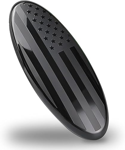 Miniatura 1 de Adhesivo adhesivo para cubierta de emblema de la bandera estadounidense para Ford Fusion Escape Focus F150 Edge Bronco Transit Fiesta Ecosport todos