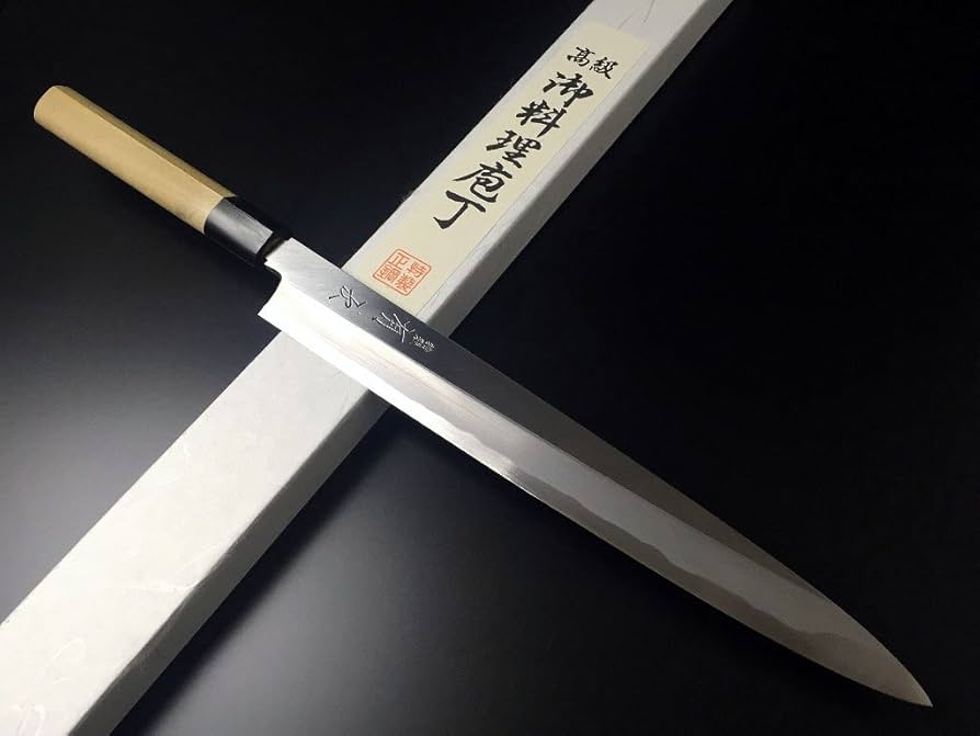 有次 特製柳刃包丁 27cm 白2鋼 Amazon | 有次 包丁 柳刃 特製 270mm 日本製 白鋼2 築地