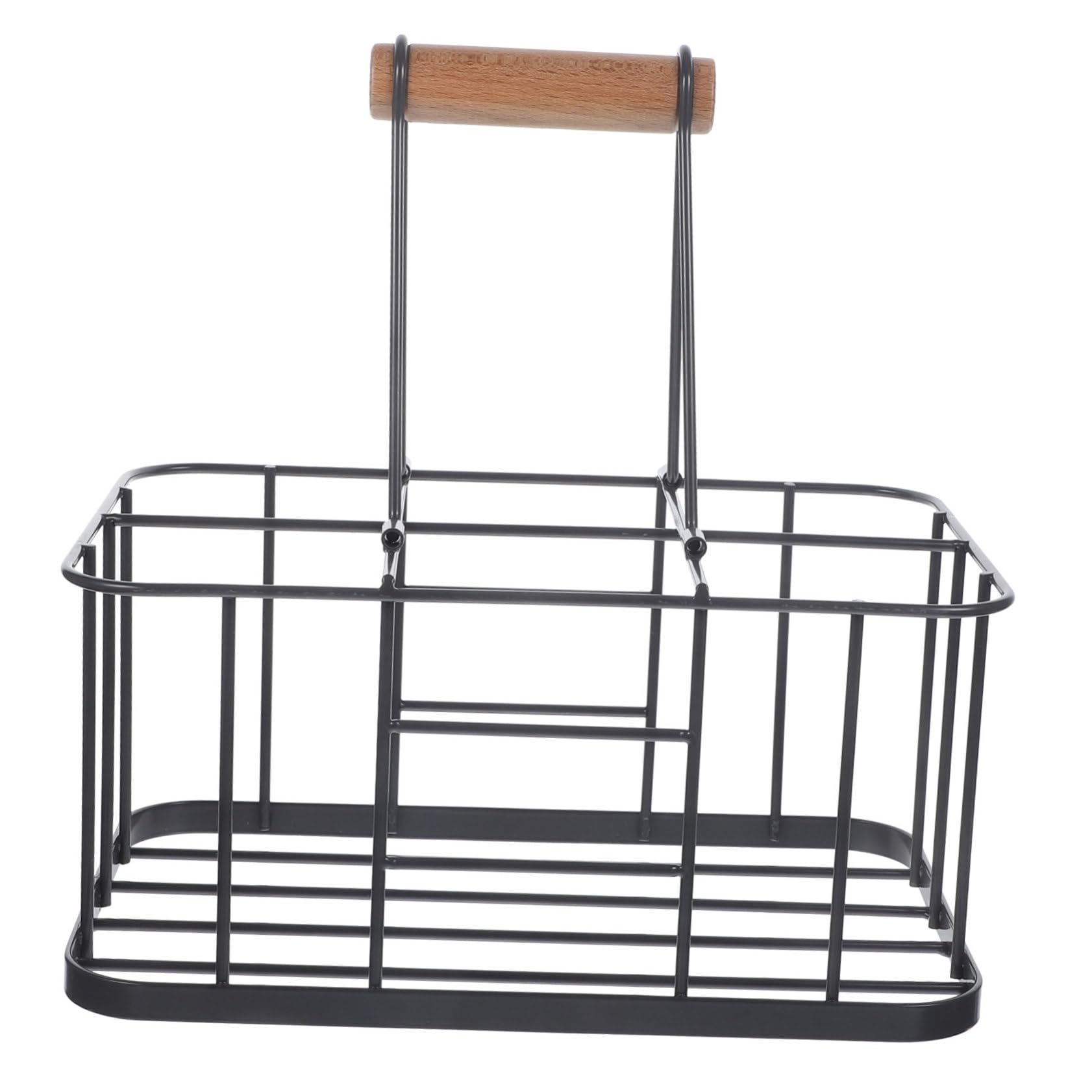 Rangement la cuisine et table porte-bouteilles bière fer forgé robuste