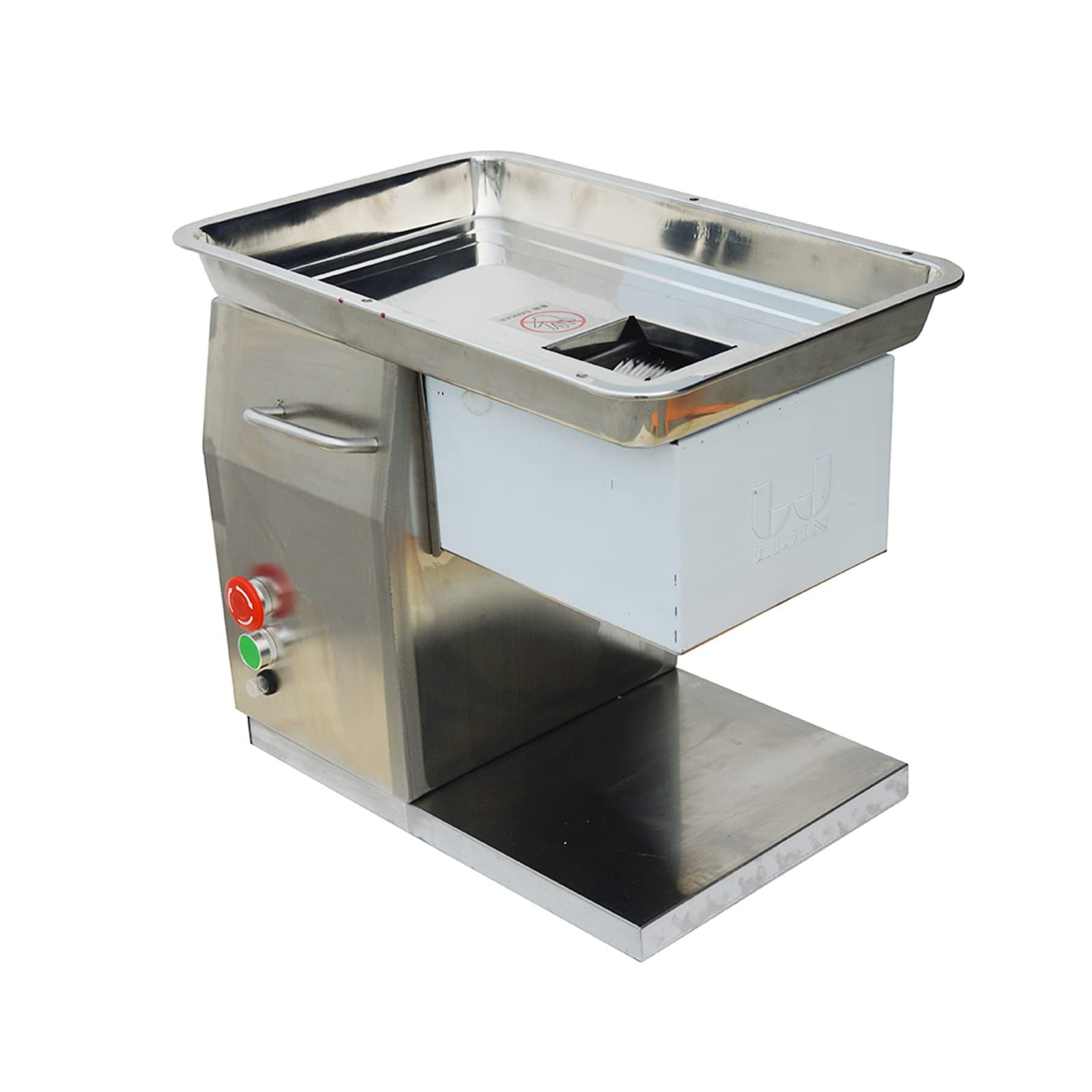 LGXEnzhuo 8mm Meat Cutting Machine Stainless Steel QX Commercial Meat Slicer Food Slicer Meat Cutter 110V 250kg/h 550W