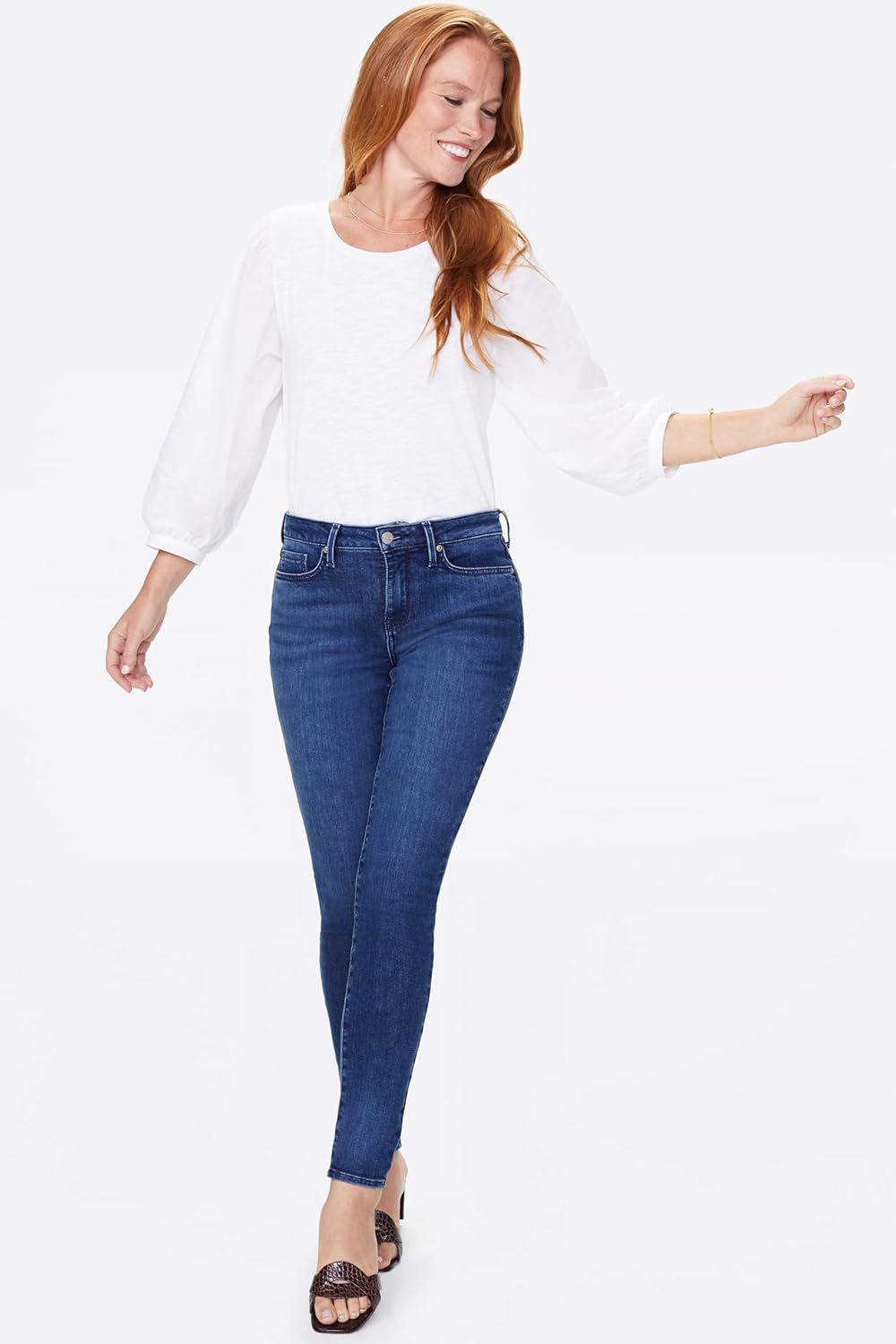 NYDJ Women’s Marilyn Straight Denim Jeans