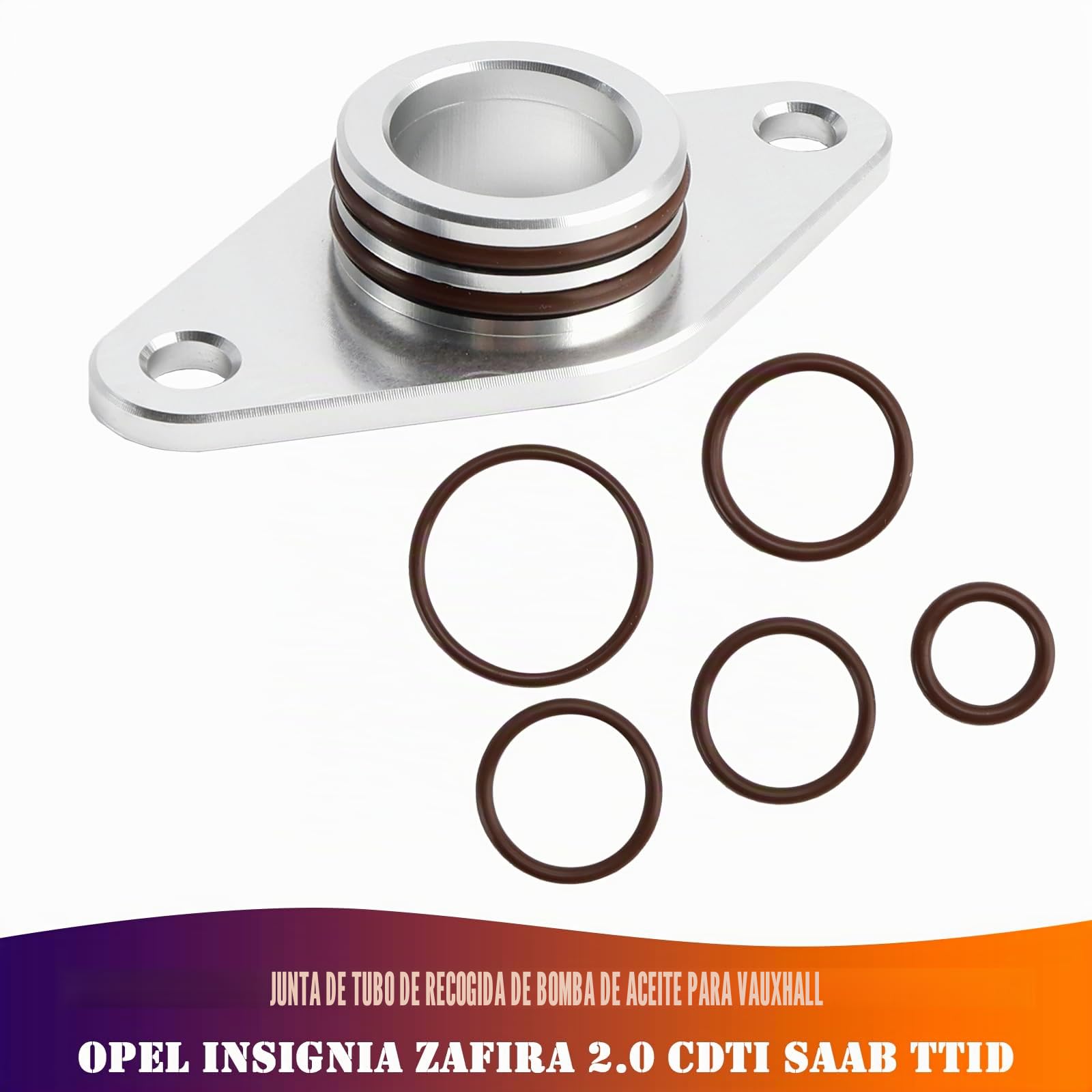 Sello de Tubo de Recogida de Bomba de Aceite Adecuado para Vauxhall Opel Insignia Zafira 2.0 CDTI Saab TTiD