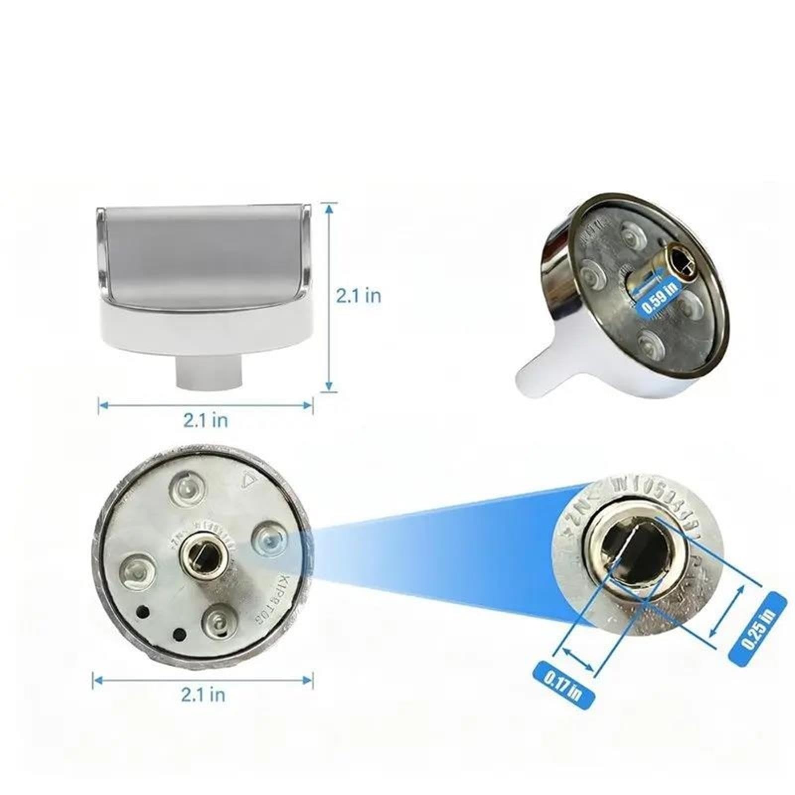 Manopole Per Fornelli W10594481 Manopole for fornelli