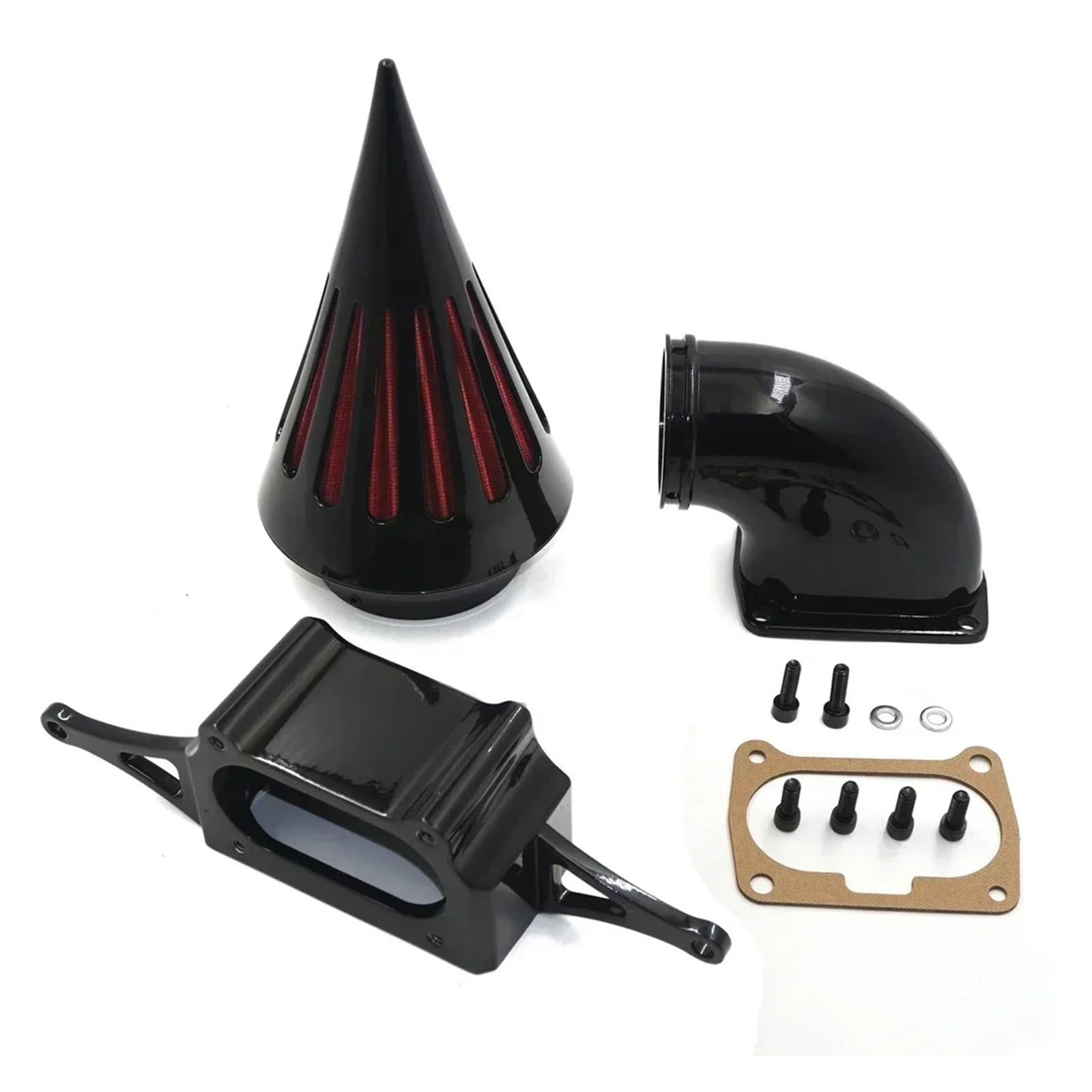 Kit Di Pulizia Dell'aspirazione Dell'aria Per Ya&maha Roadstar Warrior 2002-2010, Ricambi Aftermarket Per Motociclette, Cromati Filtro componenti