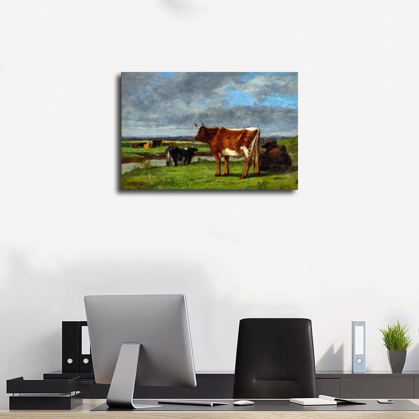 EUGENE BOUDIN、Paturage File:Eugène Boudin - Pâturage aux moutons, côte normande