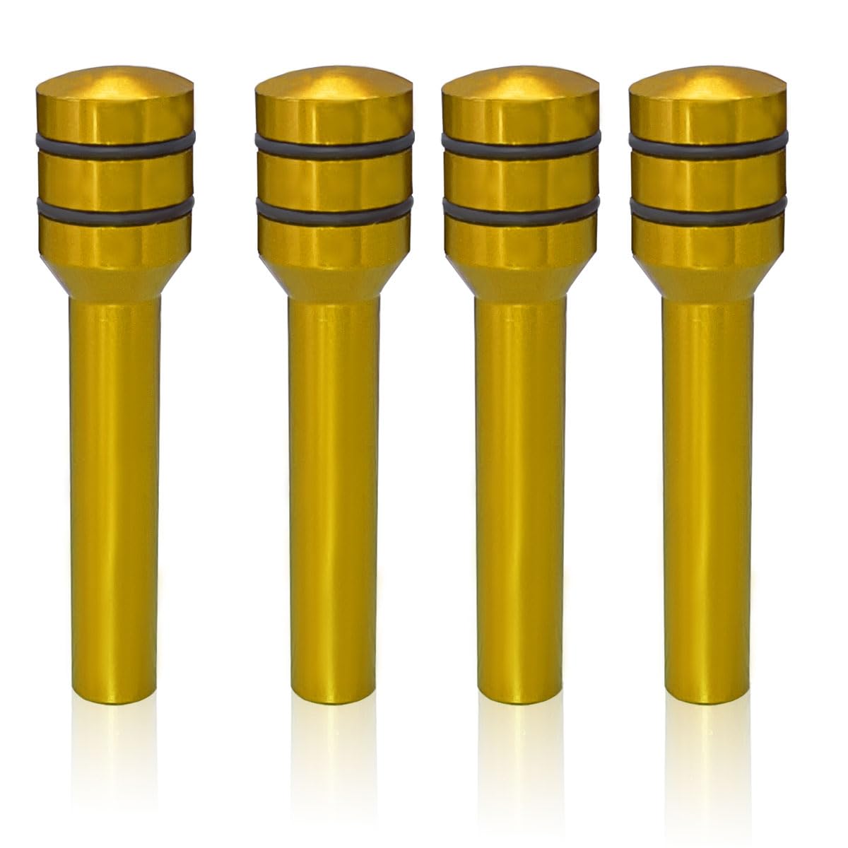 4PCS Car Door Lock Knobs 1 92 x 0 44Safety Auto Inner Door Pull Pins Aluminum Alloy Car