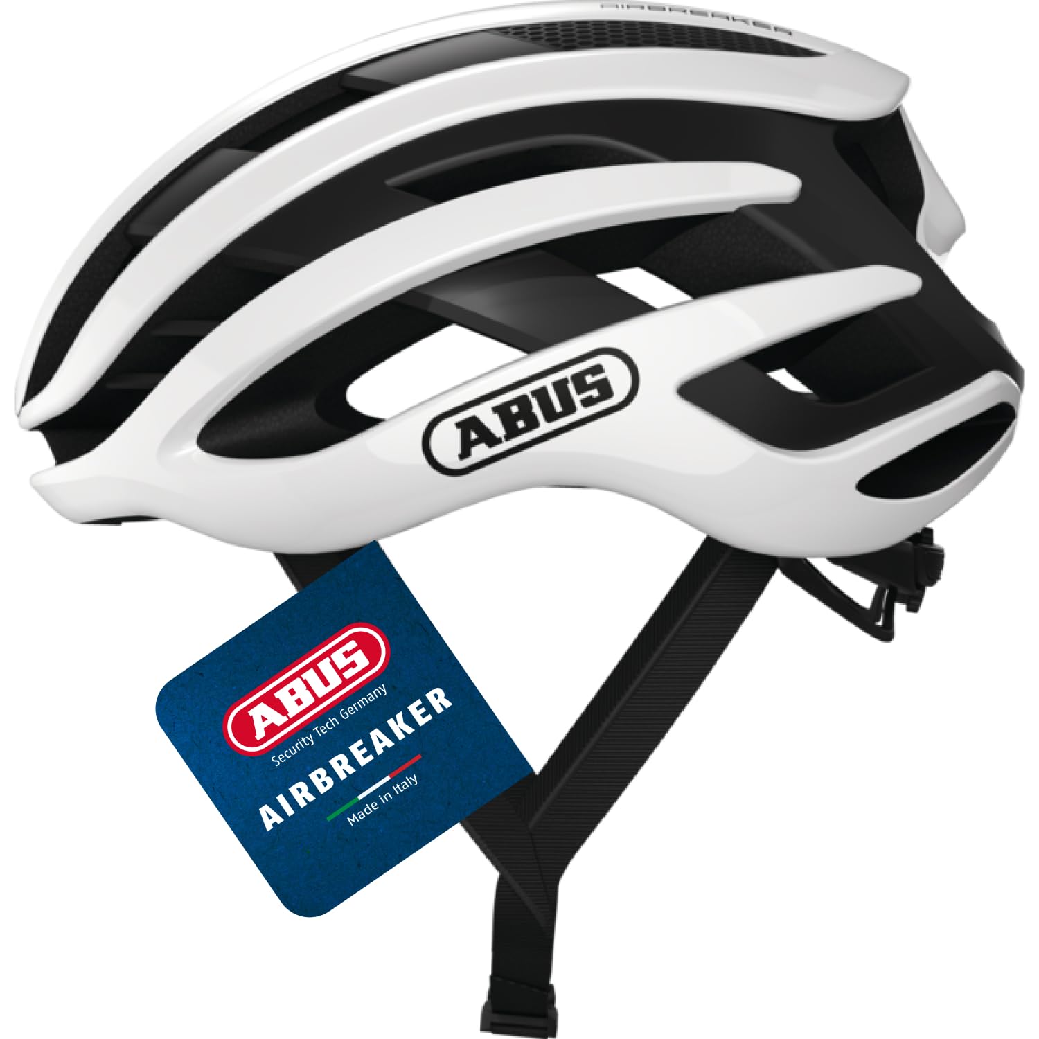 Abus AirBreaker Helmet Polar White, Size L (58-62 cm)