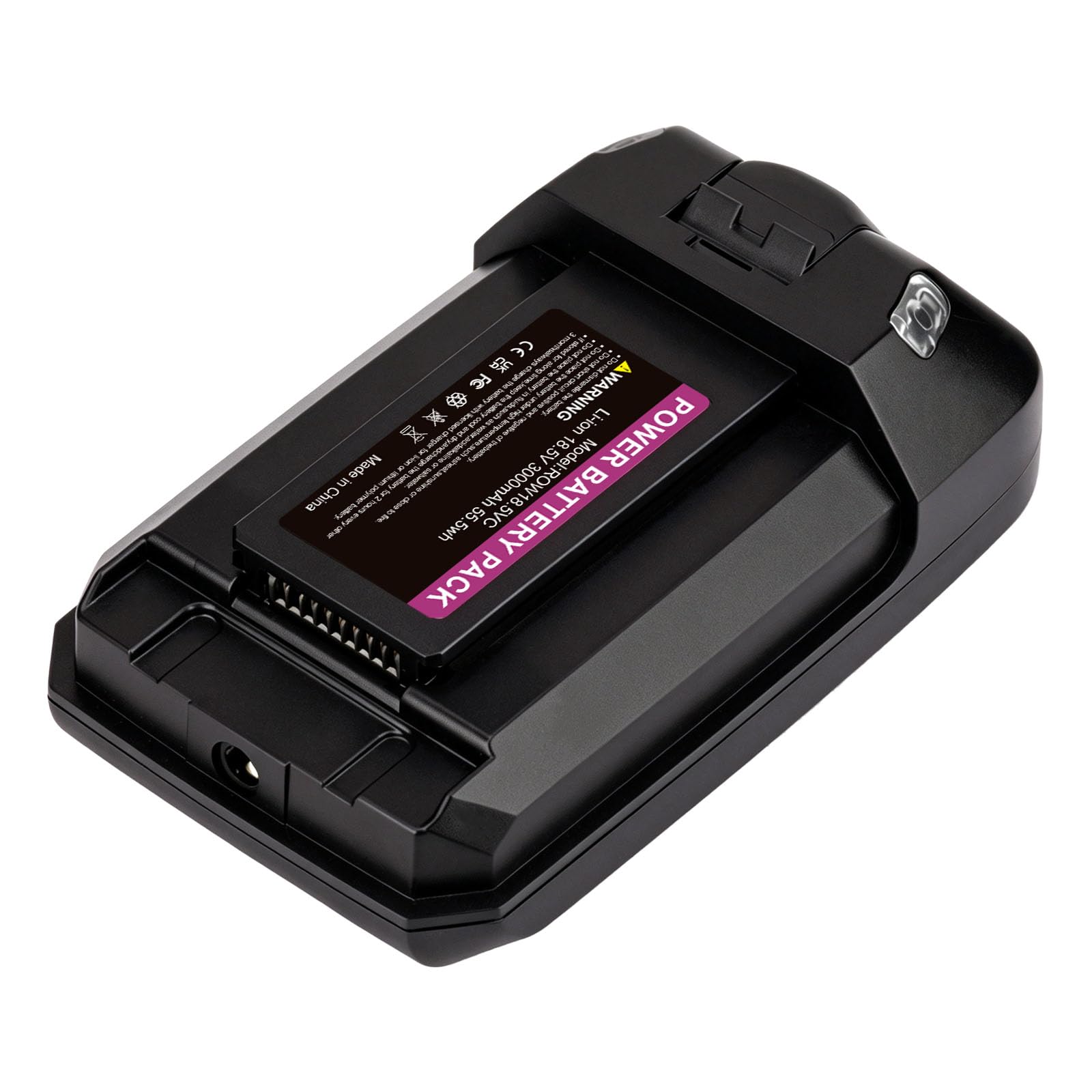 18.5V 3000mAh Batteria di ricambio per Rowenta X-PERT 6.60, Compatibile con Tefal & OBH Nordica, RH6821 RH6838 TY6837 EO6838, Ricambio batteria per aspirapolvere senza filo ZR009703