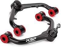 Vista 13 de KSP Brazos de Control Superiores de 2-4" para Silverado Sierra 2007-2018, Brazo de Control de Acero Ajustable Compatible con Chevy GMC Avalanche