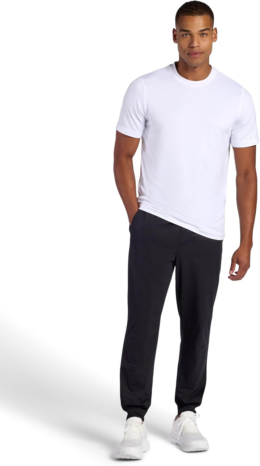 Gaiam Mens Chill Flex Jogger, Slim Fit, 30” Inseam, Stretch Midweight Material - Image 4