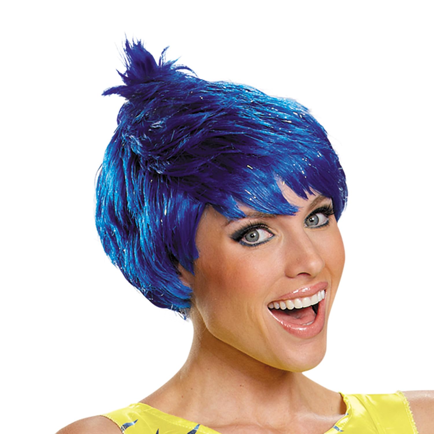 Inside Out Joy Kostüm, offizielles Disney Pixar Inside Out Joy Kostüm Kleid, Erwachsene