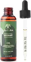 As I Am Rosemary Oil - 2 oz - Hair Density Serum - with Biotin & Saw Palmetto