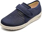 JBTNBX Womens Walking Shoes Adjustable Extra Wide Widths Diabetic Shoes Sneakers for Elderly Swollen Feet