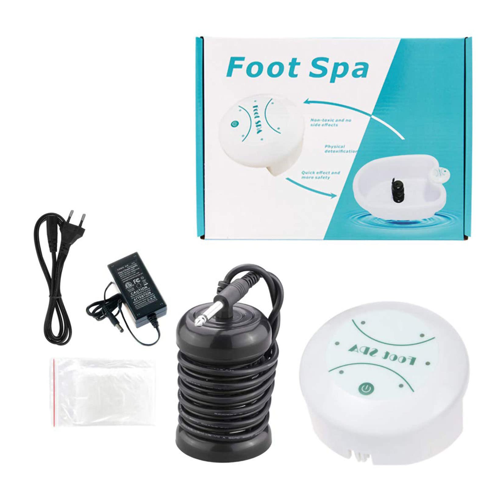 GNbow Ionic Detox Foot Bath Machine, Home Health Spa Machine Foot Spa Tub, Professional Cell Cleanse Foot Detox Machine, Detox Ionic Foot Bath, Relaxed and Detoxification