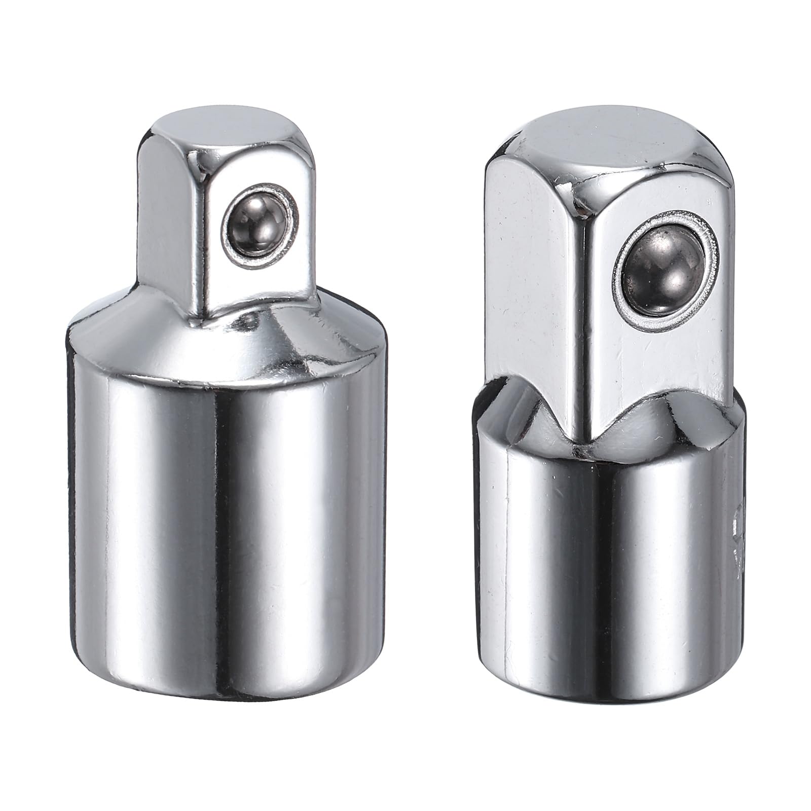 sourcing map 2 Pcs Impact Socket Adapter 1/2 3/8" Female to 3/8 1/2" Male