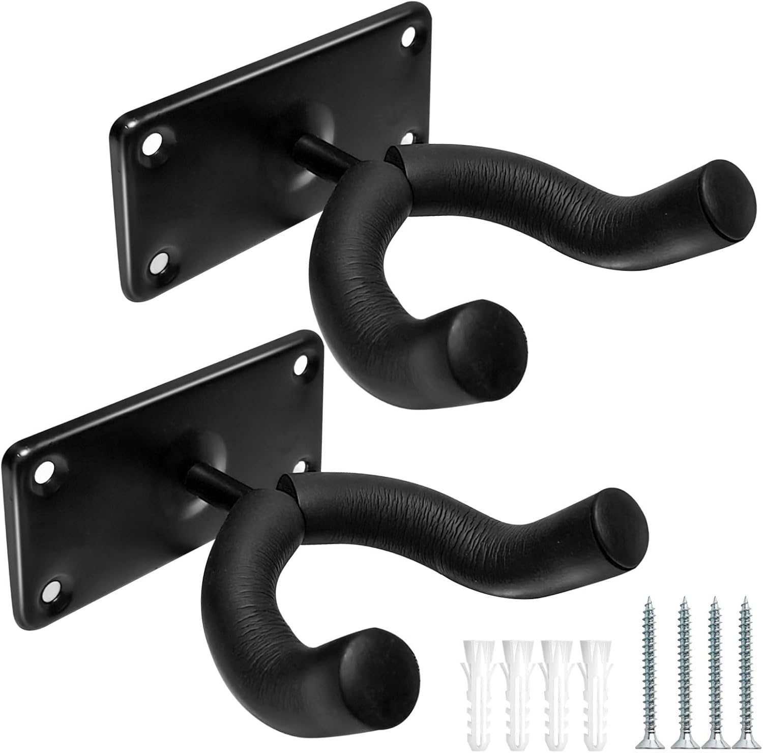 OhanaWe Wall Mount Hooks（2Pack Tool Holders 6” Utility UHooks for