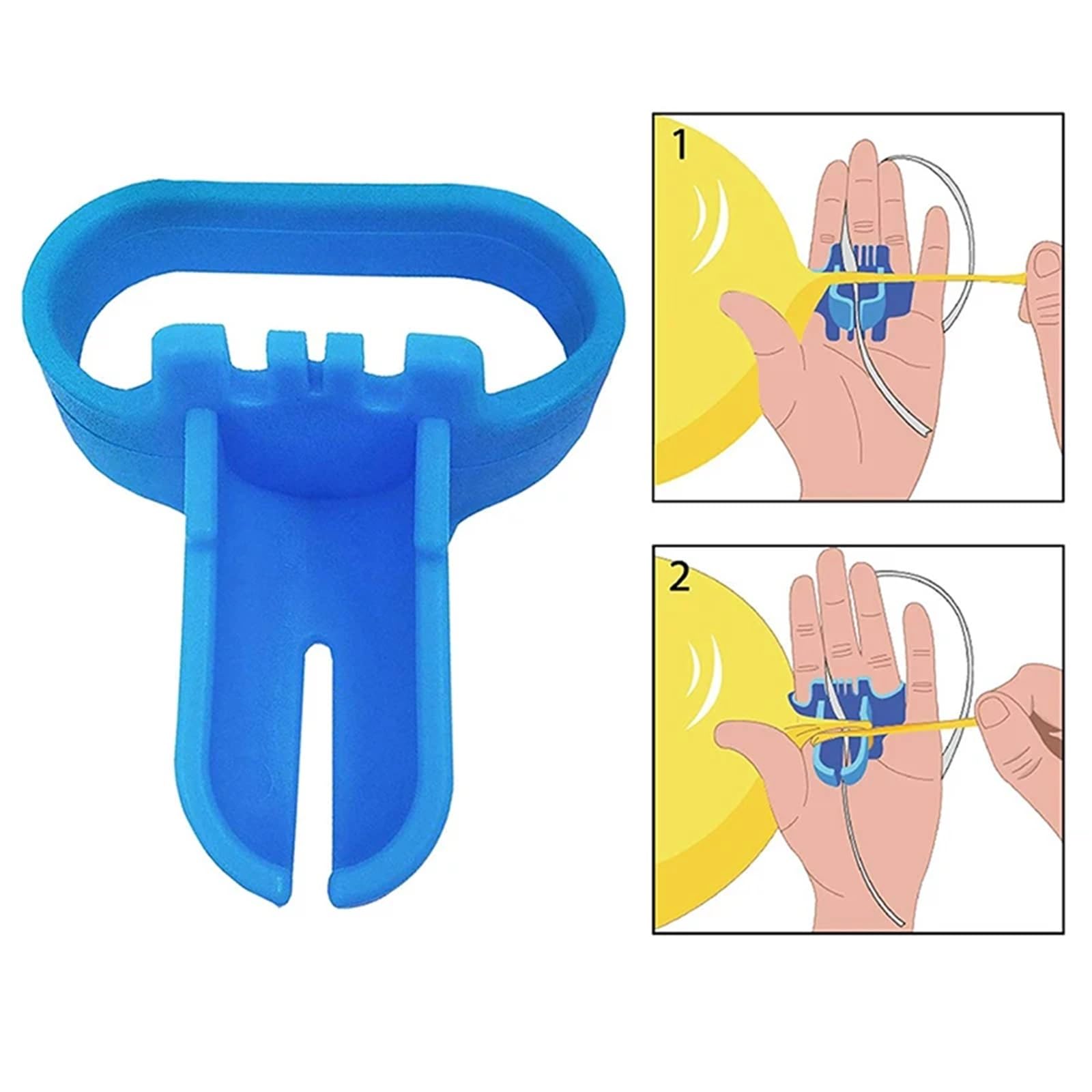 Strumento per legare palloncini, 40 pezzi, decorazioni per feste di compleanno, palloncini per bambini, annodare, palloncini, nodi, accessori per sigillare baloon (rosso)