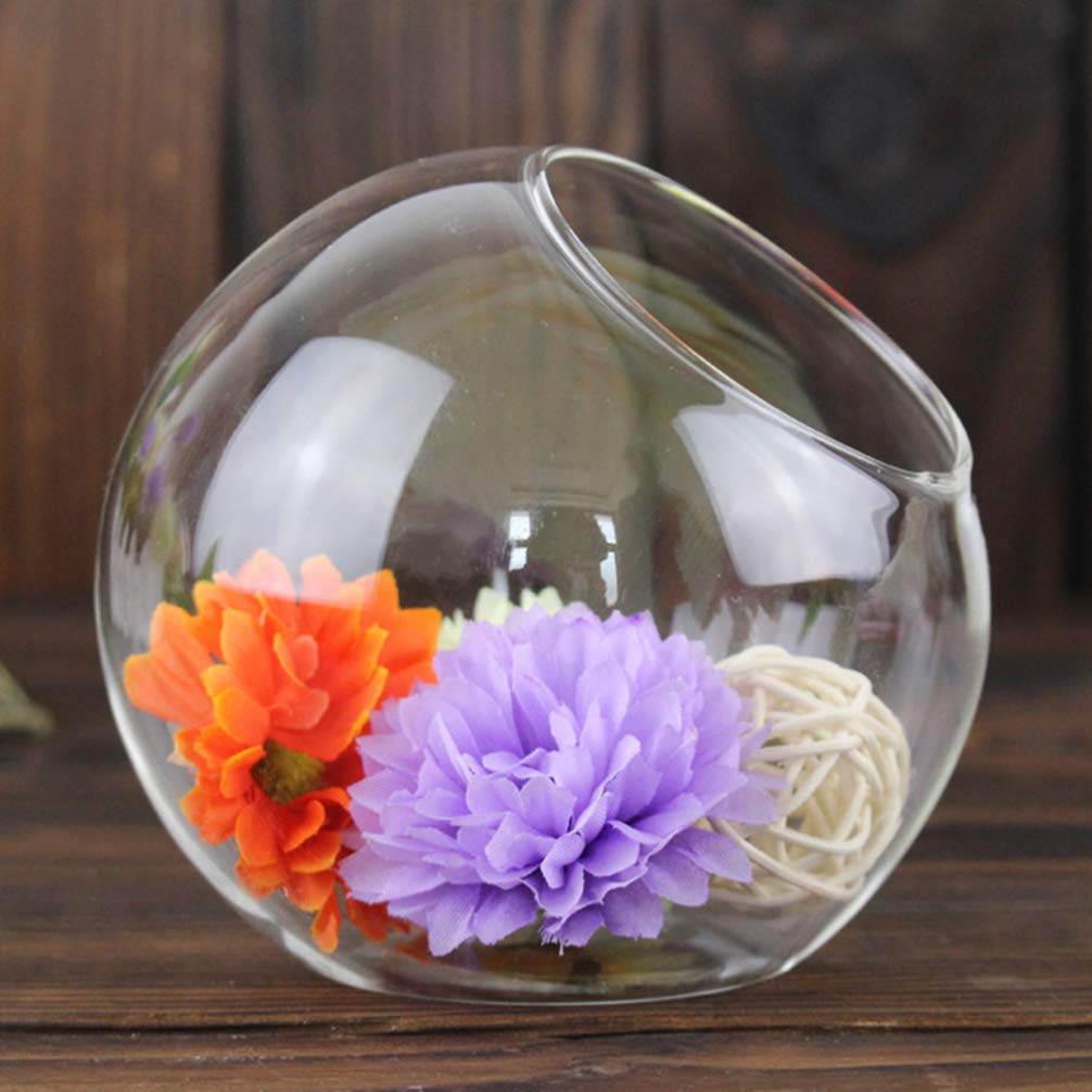 Clear Bubble Bowl Glass Fish Bowl Terrarium Globe Flower