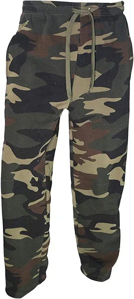 Facitisu Men's Jogger Sweatpants Workout Lounge Casual Jogger Fleece Sweat Pants with Pockets