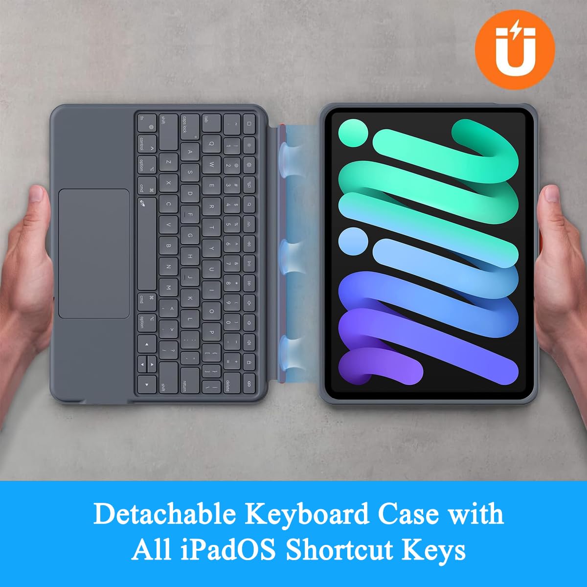 Detachable Magic Keyboard for 8.3 inch iPad Mini 6th / 7th