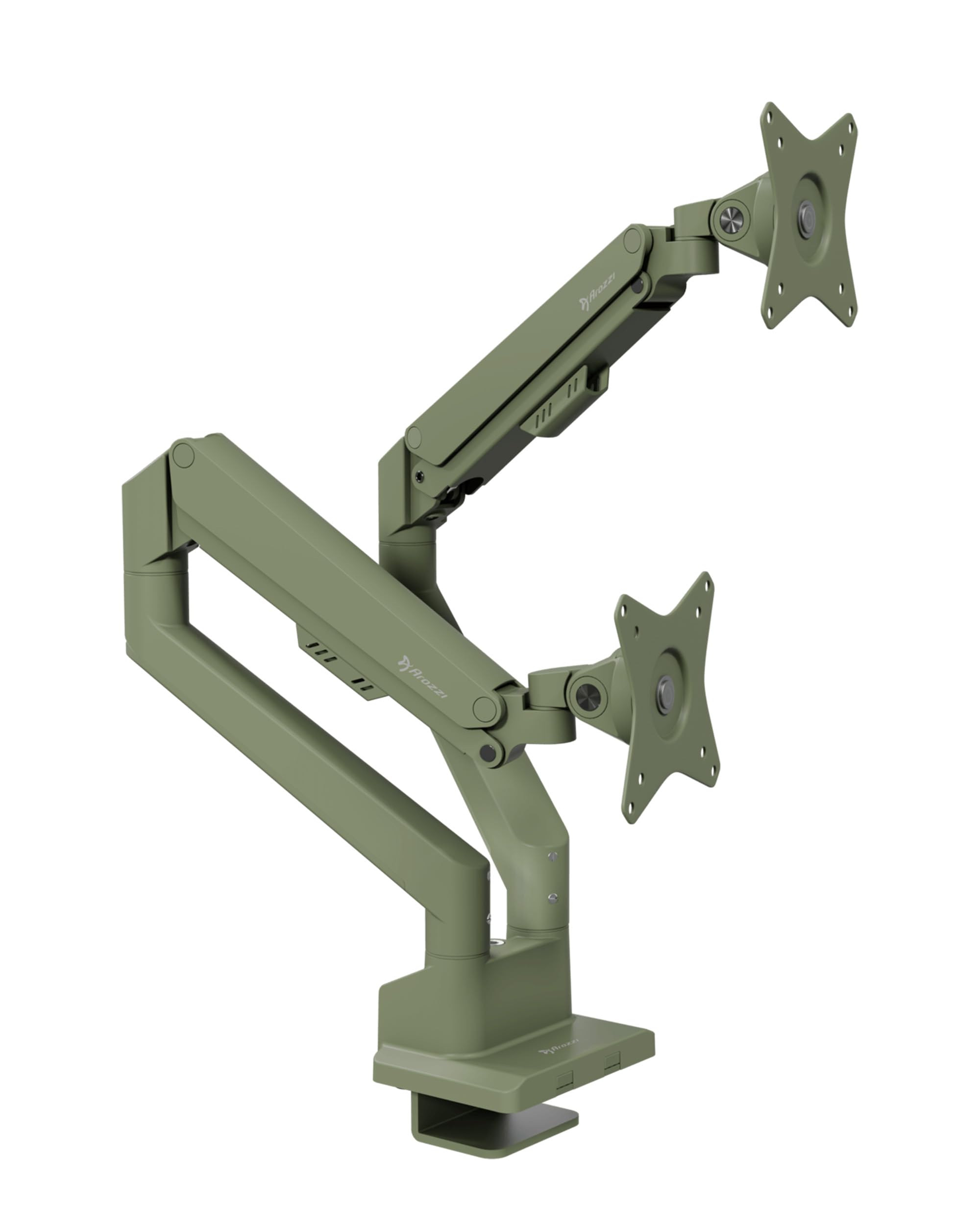 Amazon.com: Arozzi Alzare Neo Duo Gas Spring Monitor Arm Forest