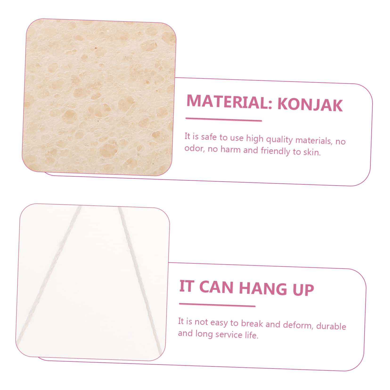 BESTYASH Facial Sponge Pad for Exfoliating and Cleansing Reusable Makeup Remover Tool for Daily Use Comfortable Handheld Design Present for Skin Care Enthusiasts